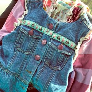 A girls jean jacket
